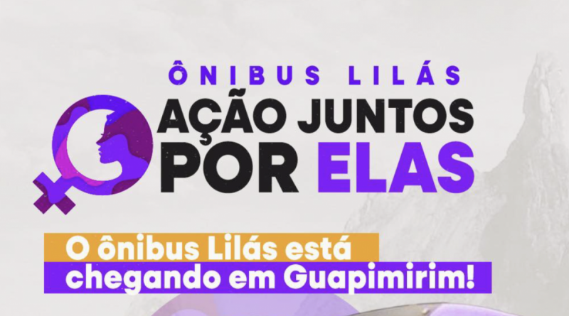 Guapimirim recebe Ônibus Lilás com serviços gratuitos para mulheres