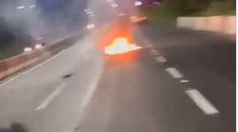Acidente deixa um morto e dois feridos na Via Light