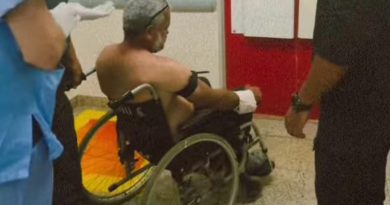 Homem sofre corte profundo ao ser atingido por telha durante ventania