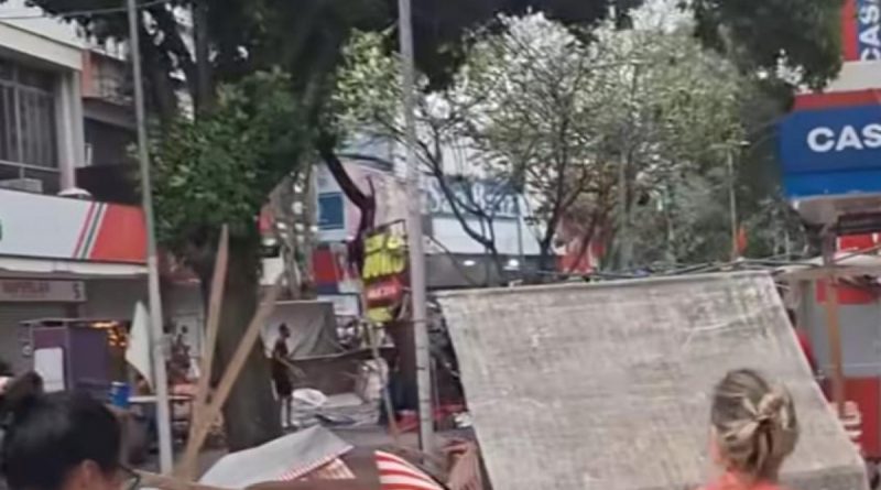 Ventania causa apagão em diversos pontos do Rio