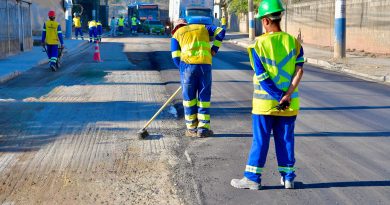 Belford Roxo: Piam e Avenida Automóvel Clube estão ficando de cara nova com obras de colocação de novo asfalto