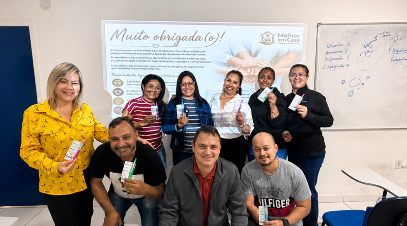 Saúde aldeense fortalece cuidado domiciliar com capacitação para equipe de enfermagem