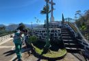Prefeitura de Petrópolis inicia revitalização do Mirante do Cristo, na BR-040, após mais de 40 anos sem intervenção