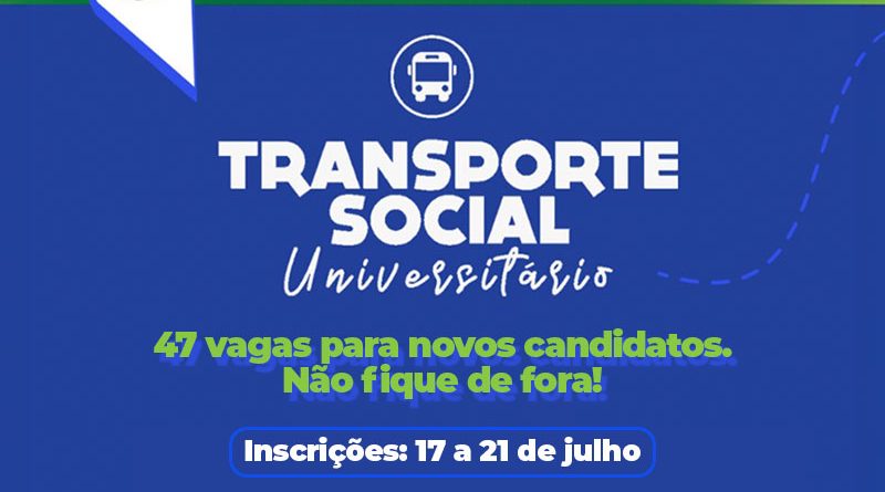 Transporte Social Universitário abre 47 novas vagas para estudantes de Angra