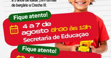 Prefeitura de Três Rios abre cadastro para vagas em creches da rede municipal 