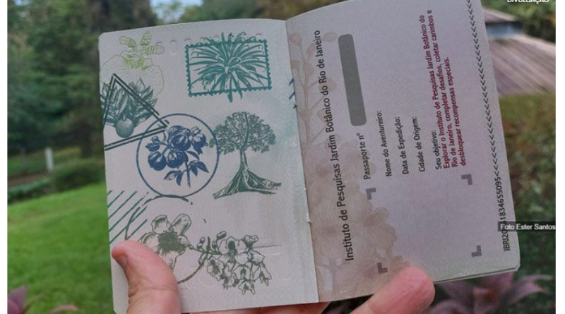 Passaporte do Jardim Botânico do Rio convida visitantes a uma nova jornada