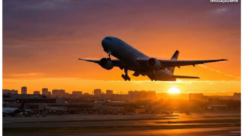 Brasil registra 65,2 milhões de passageiros em voos no 1º semestre deste ano