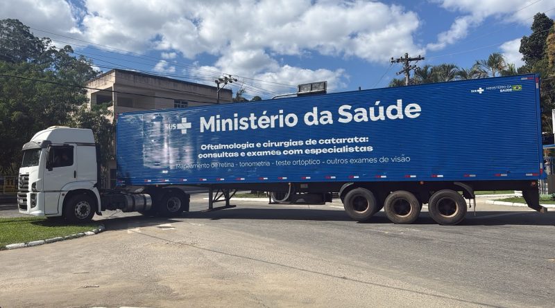 Unidade Móvel de Saúde Oftalmológica inicia atendimentos em Japeri