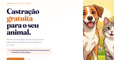 Prefeitura de Nova Iguaçu abre mais 260 vagas para castração animal gratuita no mês de julho