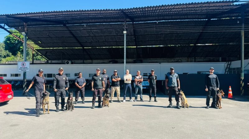 Meriti: Treinamento da Guarda Civil Municipal com cães ajudarão nas ocorrências 