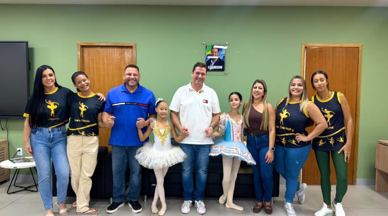 Bailarinas de Meriti recebem apoio da Prefeitura para disputar vaga na Escola do Teatro Bolshoi