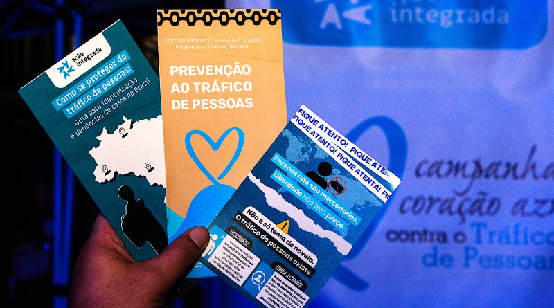 Estação Carioca do MetrôRio recebe ação de conscientização sobre tráfico de pessoas