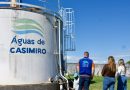 Águas de Casimiro conclui instalação de válvula automatizada no reservatório do Alto das Palmeiras