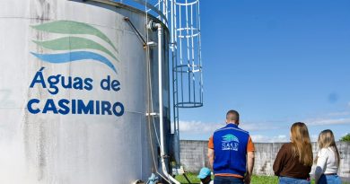 Águas de Casimiro conclui instalação de válvula automatizada no reservatório do Alto das Palmeiras