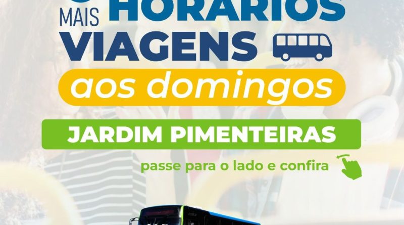 Teresópolis: Domingão Tarifa Zero ganha reforço na linha Jardim  Pimenteiras com novos horários  