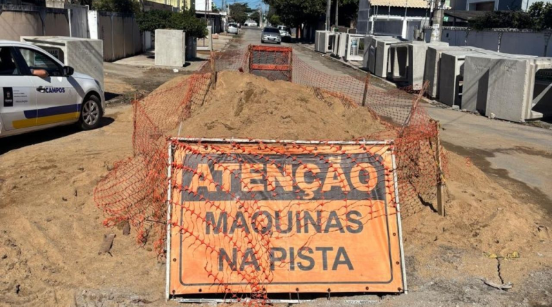 Campos: Bairro Legal no Parque Maciel avança e já alcança mais de 50% de execução das obras