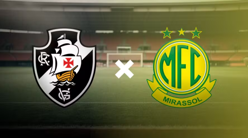 Vasco x Mirassol: onde assistir ao vivo, horário e escalações