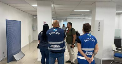 Fiscalização identifica irregularidades em instituições financeiras no Catete