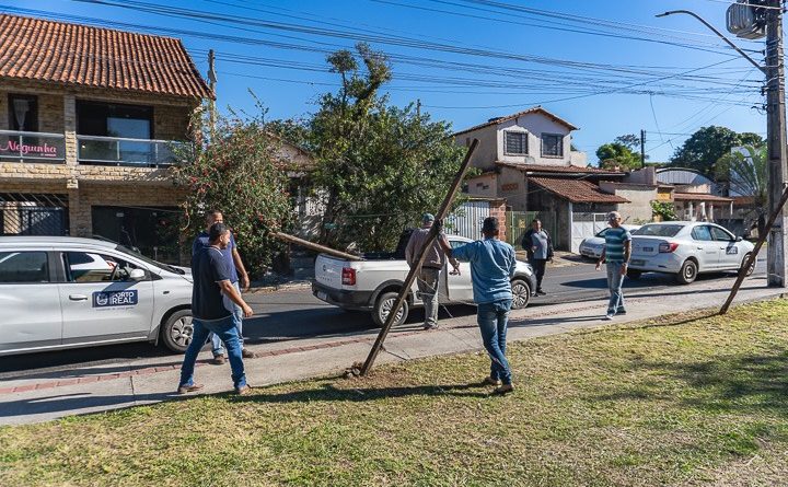 Tentativa de invasão a área pública é coibida pela Prefeitura de Porto Real