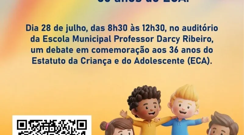 Búzios promove debate em comemoração aos 36 anos do ECA