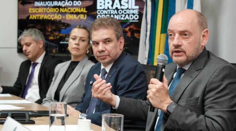 Governo do Estado e Ministério de Justiça e Segurança Pública inauguram o primeiro Escritório Nacional&nbsp;Antifacção&nbsp;do Rio de Janeiro