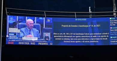 Plenário pode votar na terça PEC dos agentes de saúde em primeiro turno