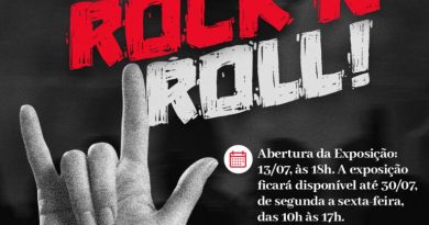 Prefeitura de Saquarema celebra o Dia Mundial do Rock com exposição na Casa de Cultura Walmir Ayala
