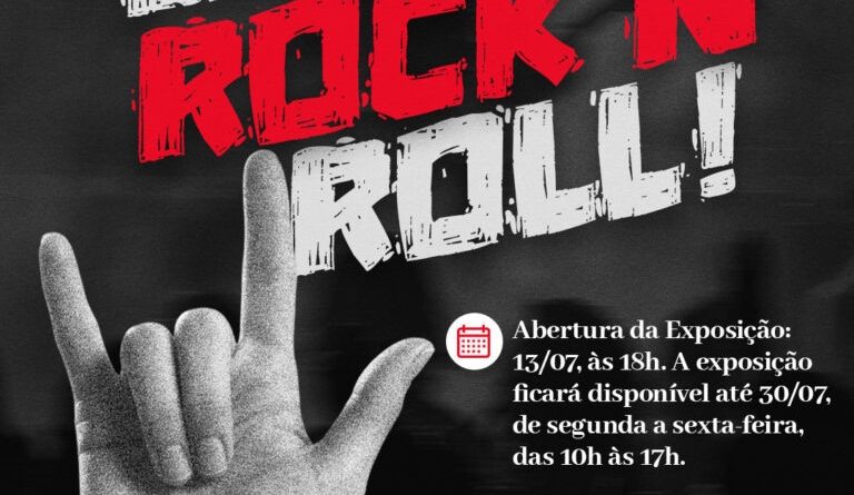 Prefeitura de Saquarema celebra o Dia Mundial do Rock com exposição na Casa de Cultura Walmir Ayala