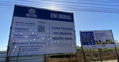 Parceria entre Governo Federal e Prefeitura de Búzios marca início da construção da nova pista de skate