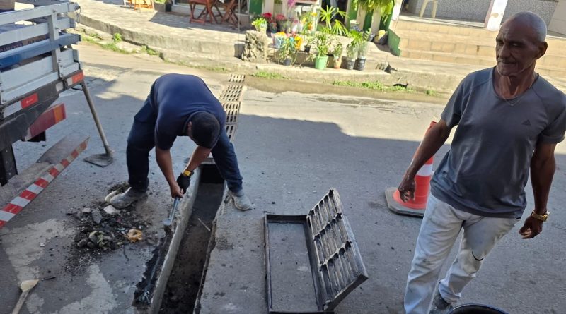 Prefeitura de Japeri intensifica manutenção e troca de tampas de bueiros e grelhas