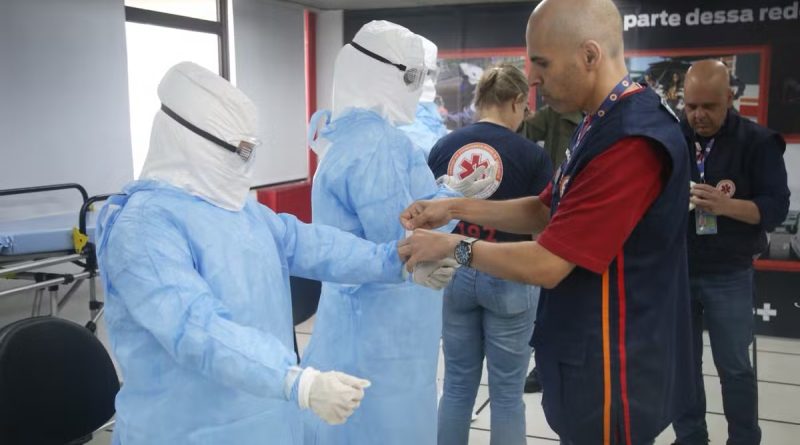 Samu do Rio é referência nacional no treinamento para emergências com vírus ebola