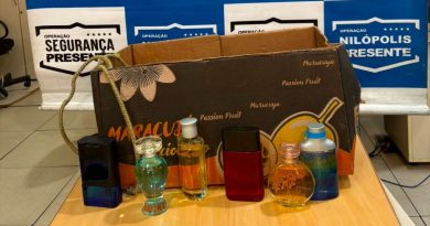 Quase 30 frascos de perfumes adulterados são apreendidos em Nilópolis
