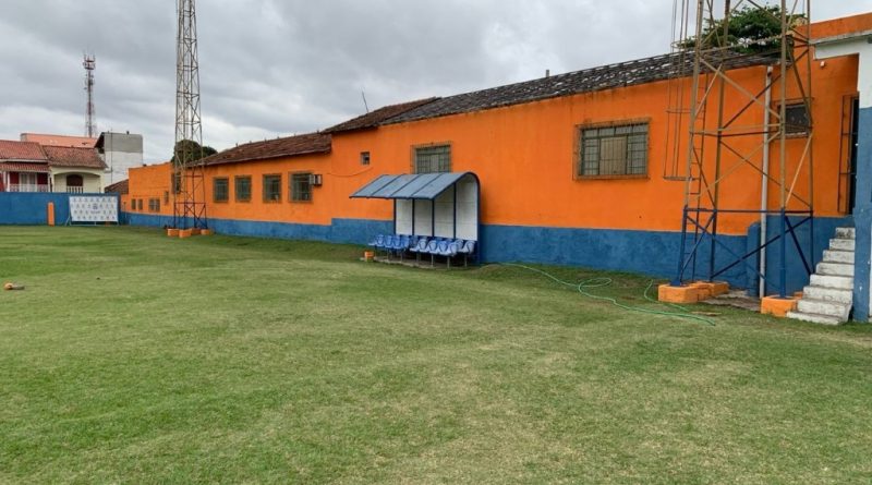 Itatiaia: Estádio Municipal recebe sistema de drenagem para ampliar as condições de uso