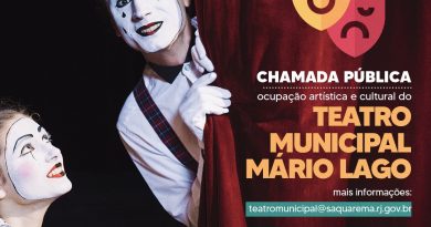 Prefeitura de Saquarema lança chamamento público para a ocupação do Teatro Municipal Mário Lago