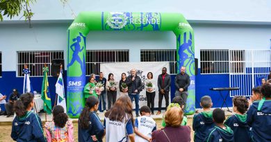 Inauguração do sétimo Centro Esportivo de Resende destaca valorização do esporte no município
