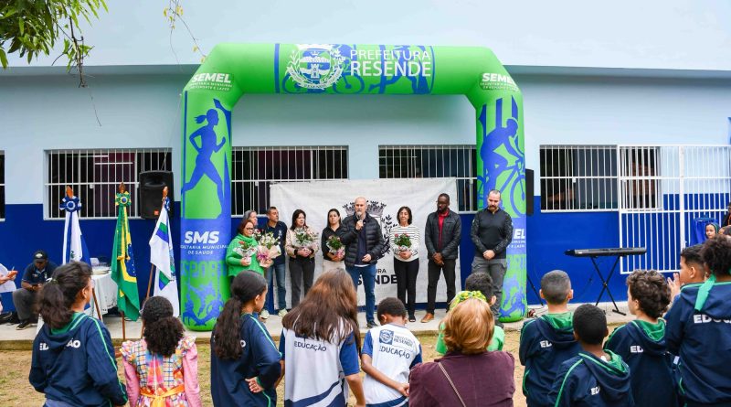 Inauguração do sétimo Centro Esportivo de Resende destaca valorização do esporte no município
