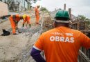 São Gonçalo: Obras de contenção estão transformando rua no Lindo Parque