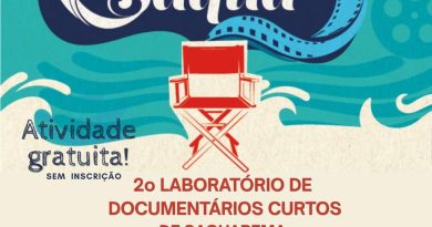Teatro Mário Lago terá oficina gratuita para a produção de documentários no final de semana em Saquarema