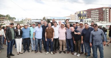Douglas Ruas apresenta plano para estradas e turismo durante a Expo Cordeiro