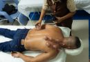 UPA Bom Pastor reforça atenção com a Saúde do Trabalhador com massoterapia em parceira com programa CPMA do Fórum Belford Roxo
