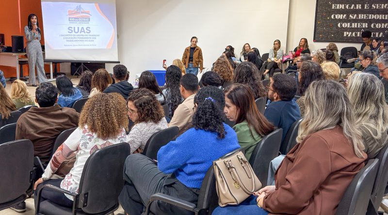 Rio das Ostras promove I Encontro dos Trabalhadores do SUAS
