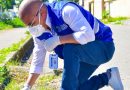 Belford Roxo realiza ação de combate a roedores e ao mosquito da dengue no canal Maxambomba
