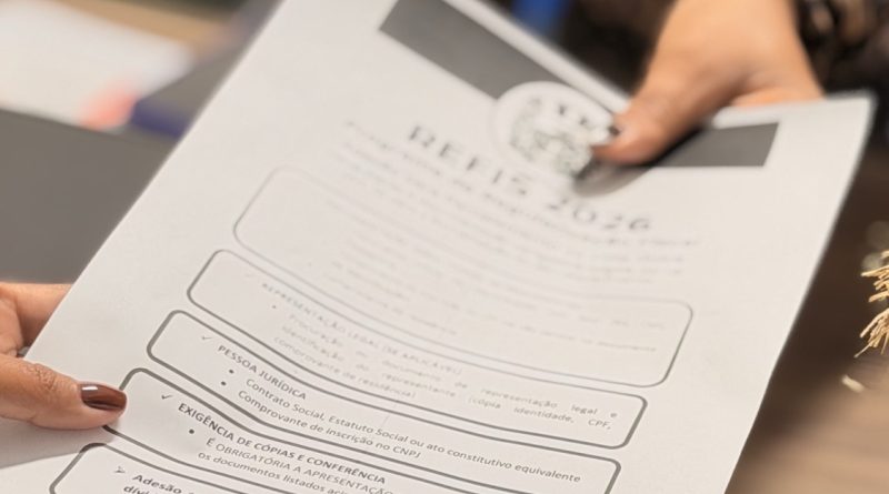 Contribuintes têm até&nbsp;15 de setembro&nbsp;para aderir ao Refis 2026 em Itatiaia
