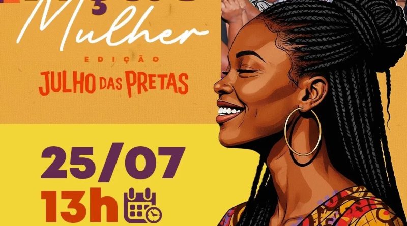 Búzios: Ação Mulher oferece serviços gratuitos na Praça Zé Paraíba dentro da programação Julho das Pretas