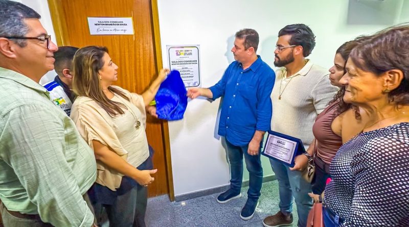 Prefeitura de Meriti inaugura Sala dos Conselhos Municipais Newton Brandão de Souza