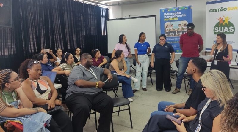 Secretaria de Assistência Social de Belford Roxo capacita equipe do CRAS e CREAS sobre exploração no trabalho infantil
