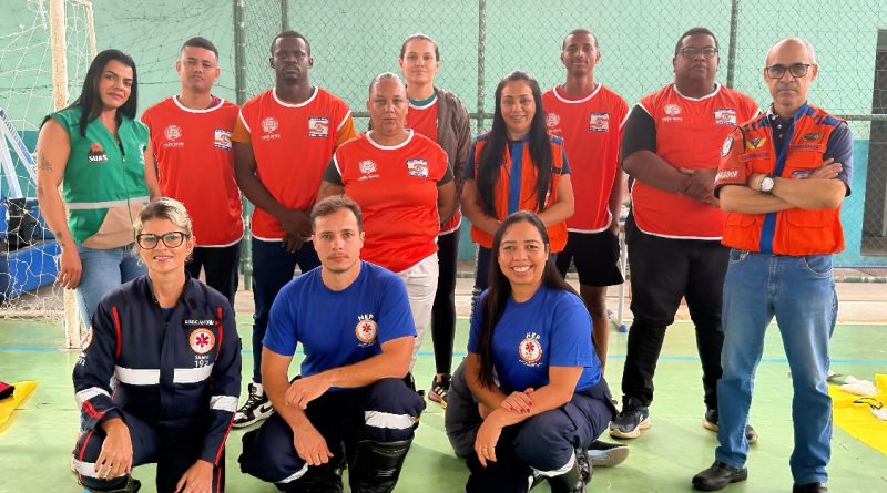 Defesa Civil de Três Rios conclui capacitação em primeiros socorros para voluntários