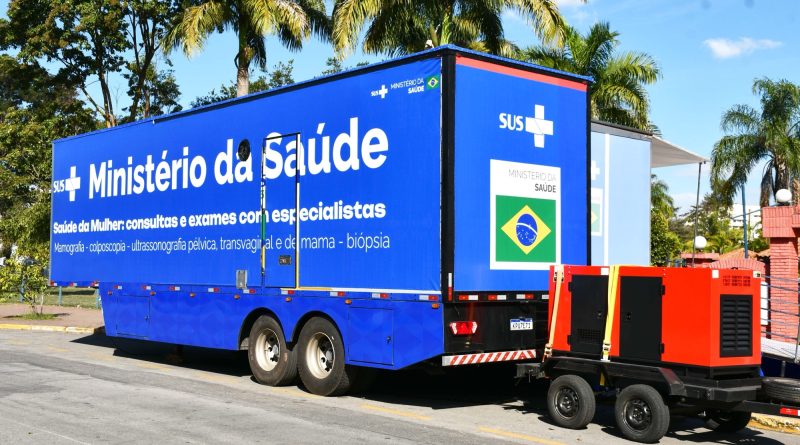 Resende recebe carreta com atendimento especializado na saúde da mulher