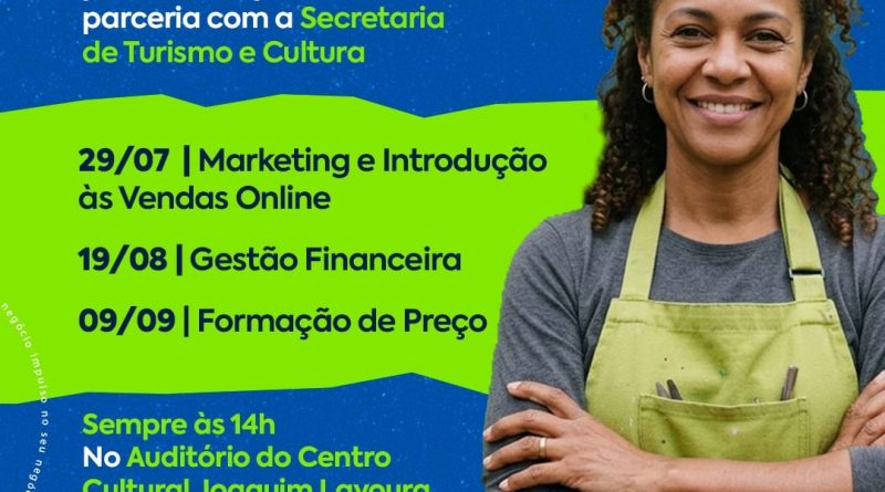 Inscrições abertas para cursos gratuitos para artesãos e empreendedores de São Gonçalo