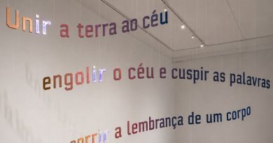 Natalie Salazar inaugura instalação Palavrarium na Lanchonete <> Lanchonete no centro do Rio